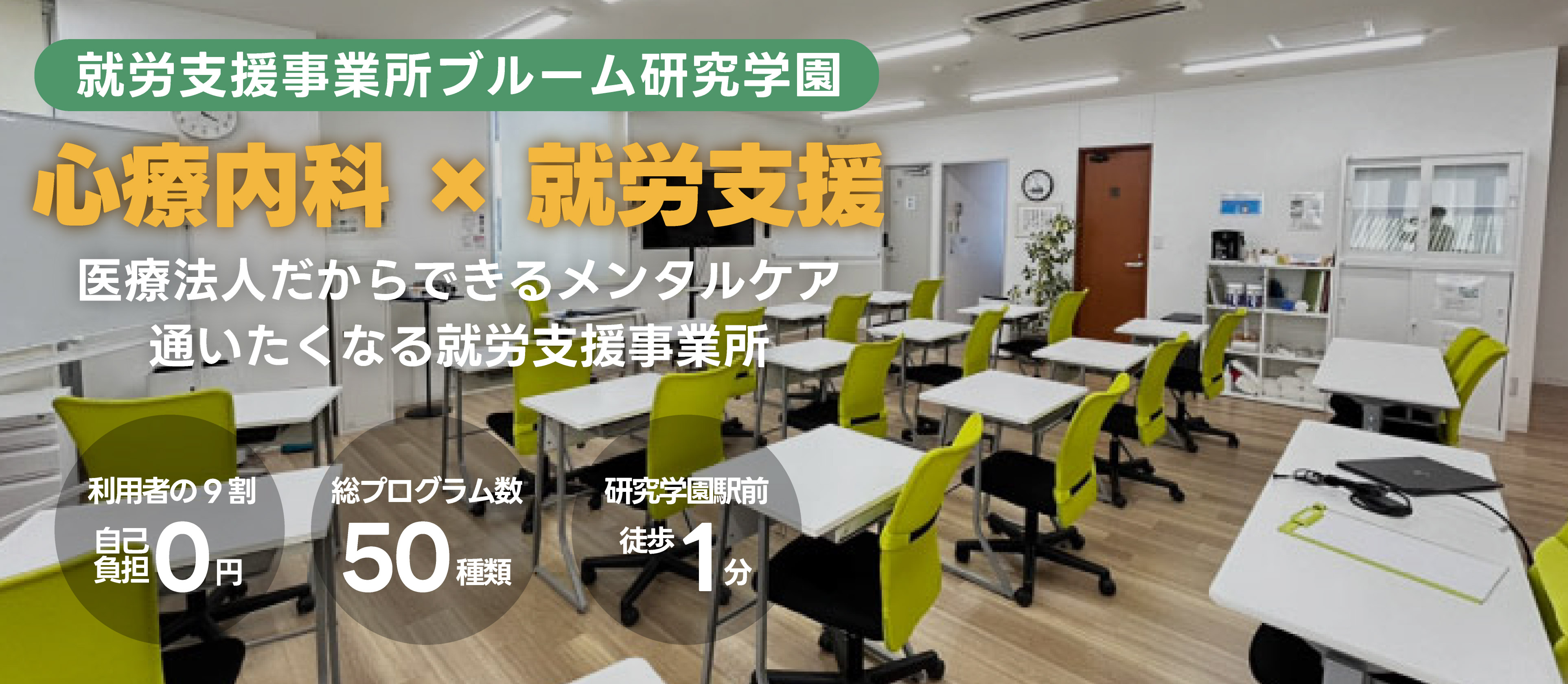 あなたの強みを生かした就労支援