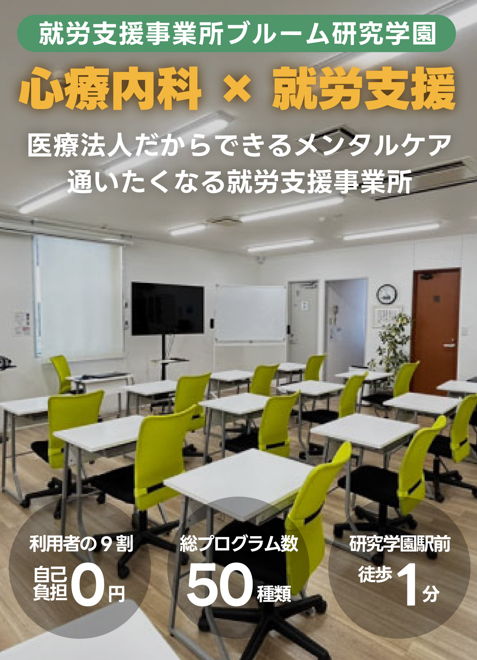 あなたの強みを生かした就労支援